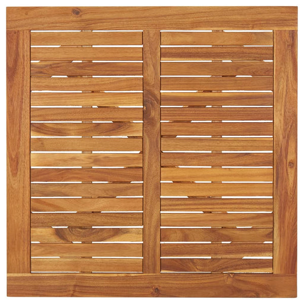 Mesa de jardim 85x85x75 cm madeira de acácia maciça