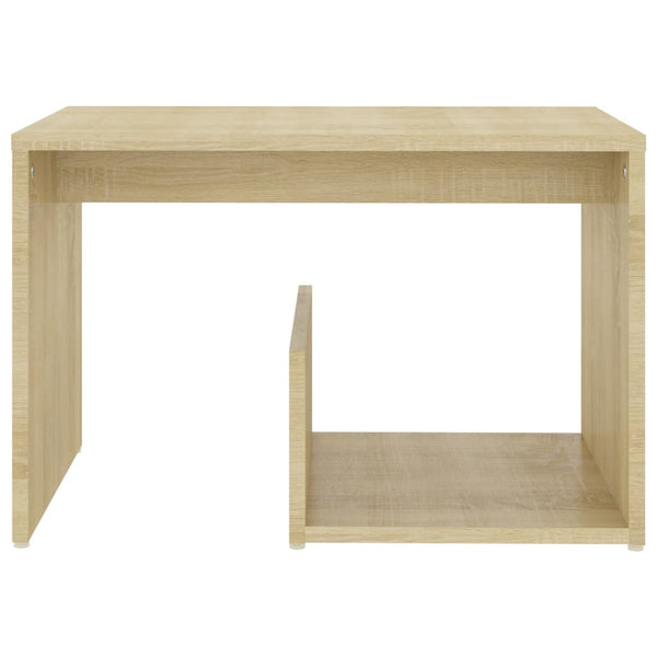 Mesa de apoio 59x36x38 cm derivados de madeira carvalho sonoma