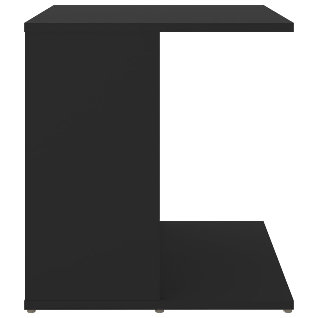 Mesa de apoio 45x45x48 cm derivados de madeira preto