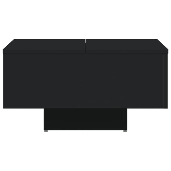 Mesa de centro 60x60x31,5 cm derivados de madeira preto