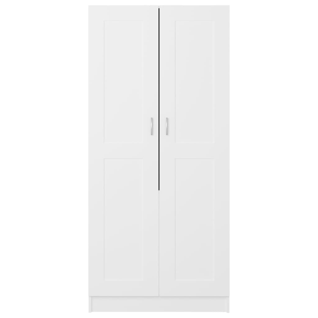 Roupeiro 82,5x51,5x180 cm contraplacado branco