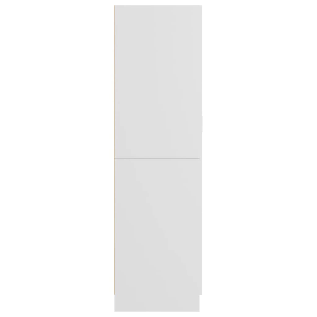 Roupeiro 82,5x51,5x180 cm contraplacado branco