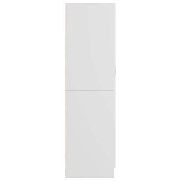 Roupeiro 82,5x51,5x180 cm contraplacado branco