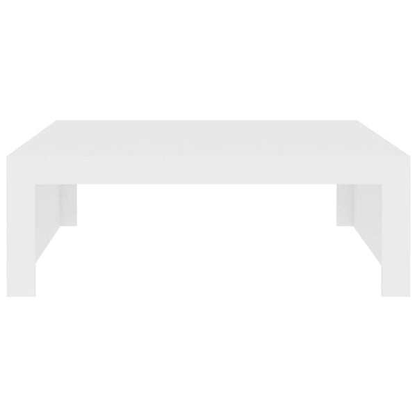 Mesa de centro 100x100x35 cm derivados de madeira branco