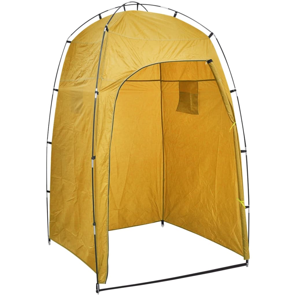 Conjunto de lavatório com suporte para campismo com tenda 20 L