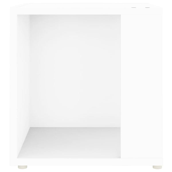 Mesa de apoio 33x33x34,5 cm derivados de madeira branco