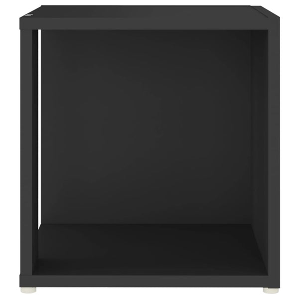 Mesa de apoio 33x33x34,5 cm contraplacado preto