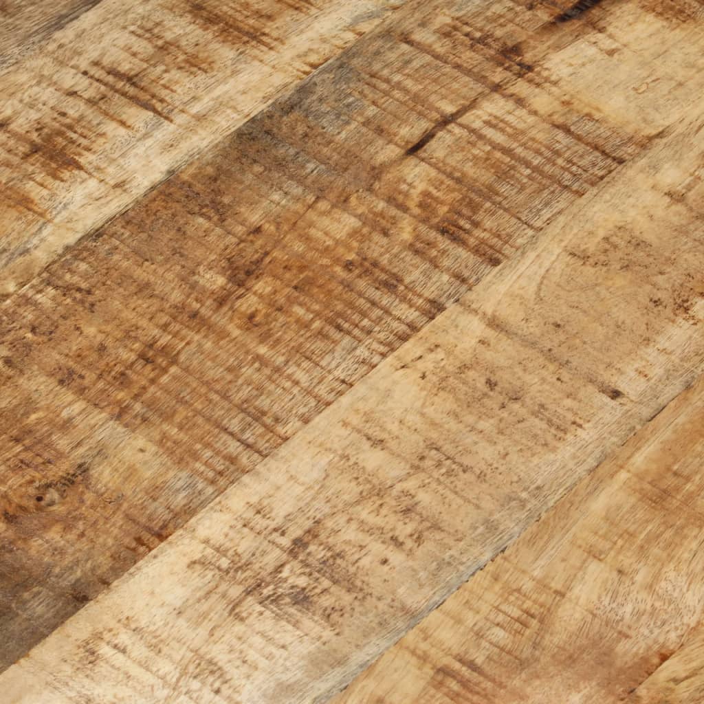 Mesa de centro Ø68 cm madeira de mangueira áspera
