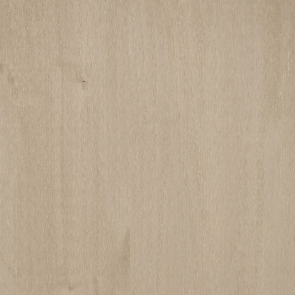Roupeiro HAMAR 89x50x180 cm pinho maciço castanho-mel