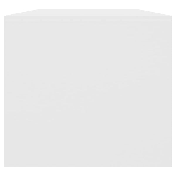 Mesa de centro 102x50x45 cm madeira processada branco