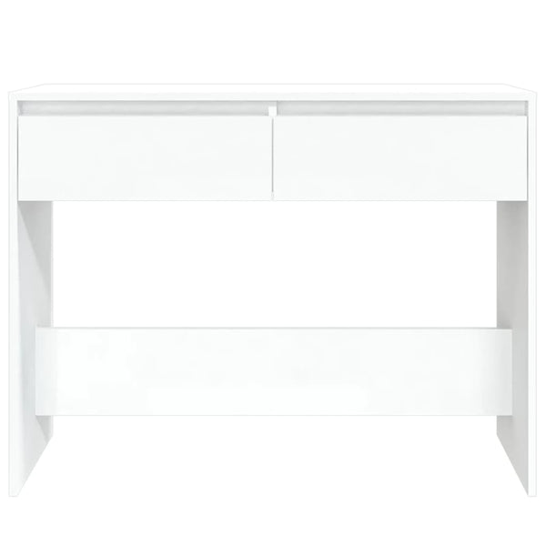 Mesa consola 100x35x76,5 cm aglomerado branco