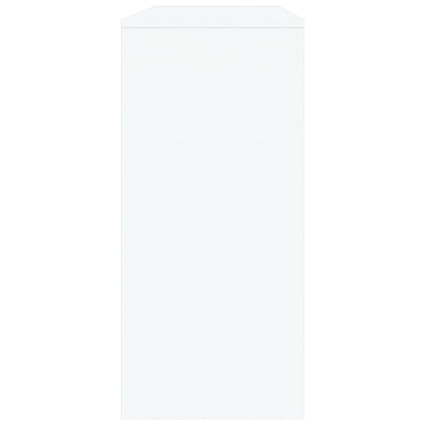 Mesa consola 100x35x76,5 cm aglomerado branco