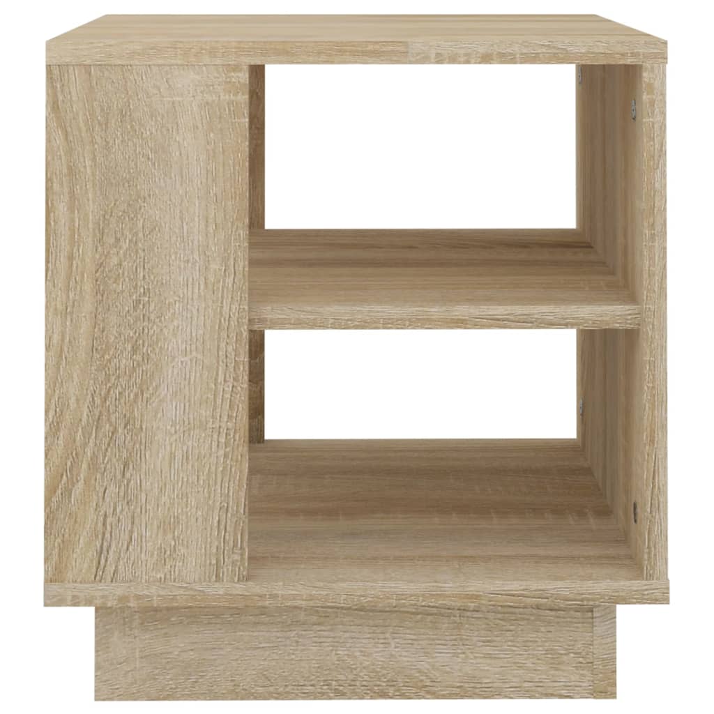 Mesa de centro 40x40x43 cm madeira processada carvalho sonoma