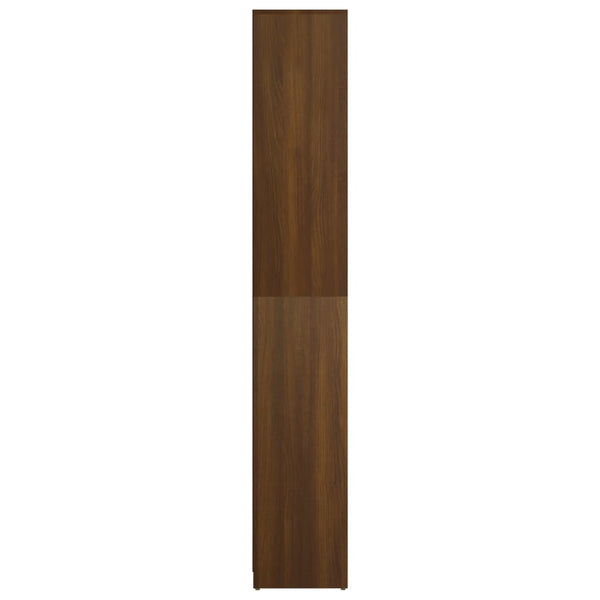 Armário WC 30x30x183,5cm derivados de madeira carvalho castanho