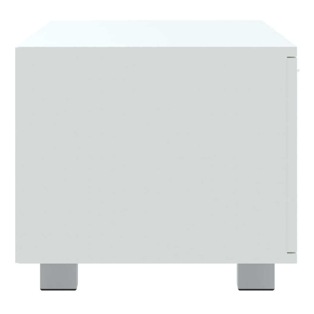 Móvel de TV 140x40,5x35 cm derivados de madeira branco