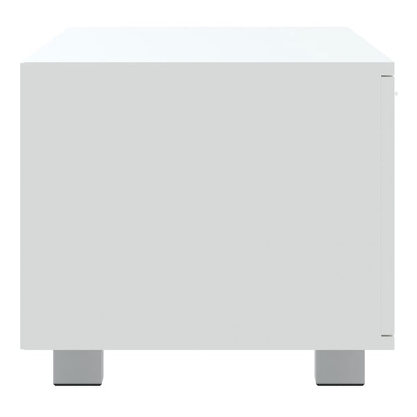 Móvel de TV 140x40,5x35 cm derivados de madeira branco