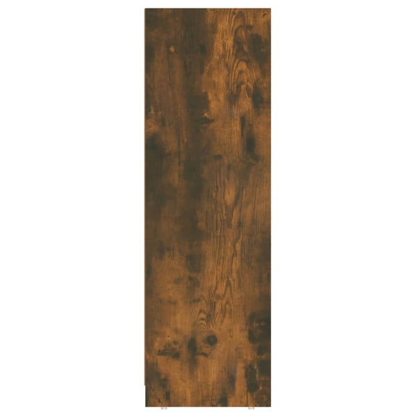 WC cabinet 30x30x95 cm smoked oak wood-based