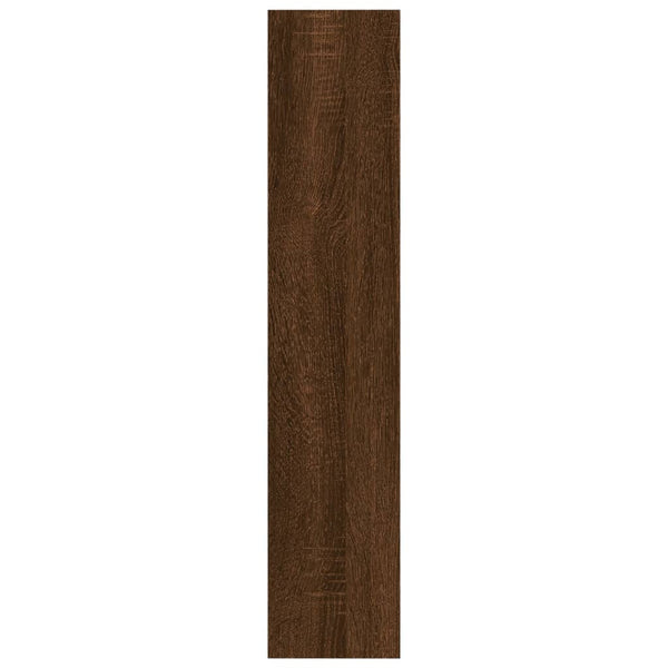 Prateleira parede 90x16x78 derivados madeira carvalho castanho