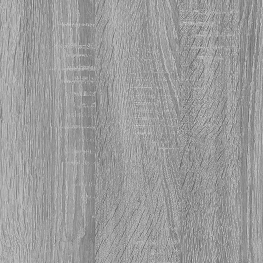 Armário suspenso 80x31x60 cm derivados madeira cinzento sonoma