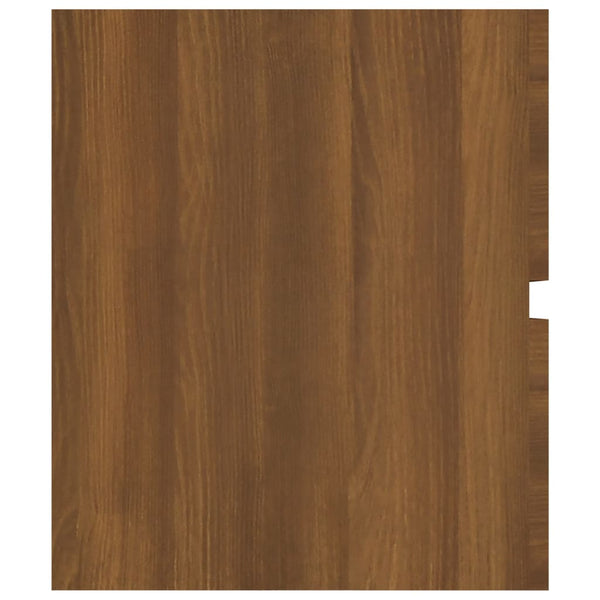 Mueble lavabo derivado 100x38,5x45 cm. madera de roble marrón