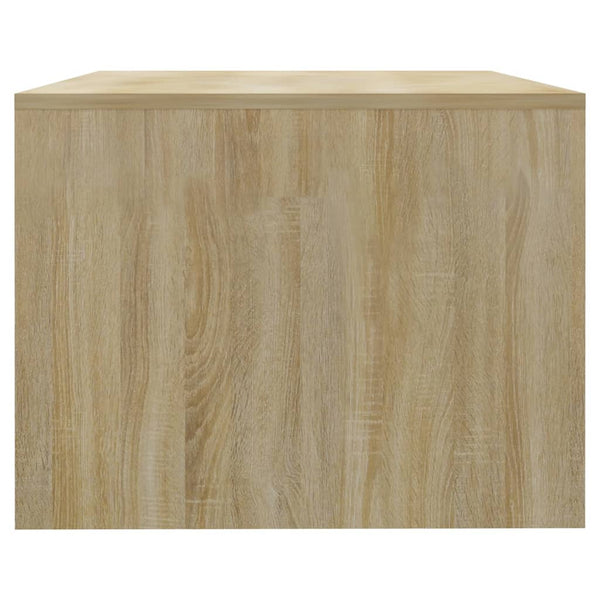 Mesa de centro 102x55x42 cm madera procesada roble sonoma