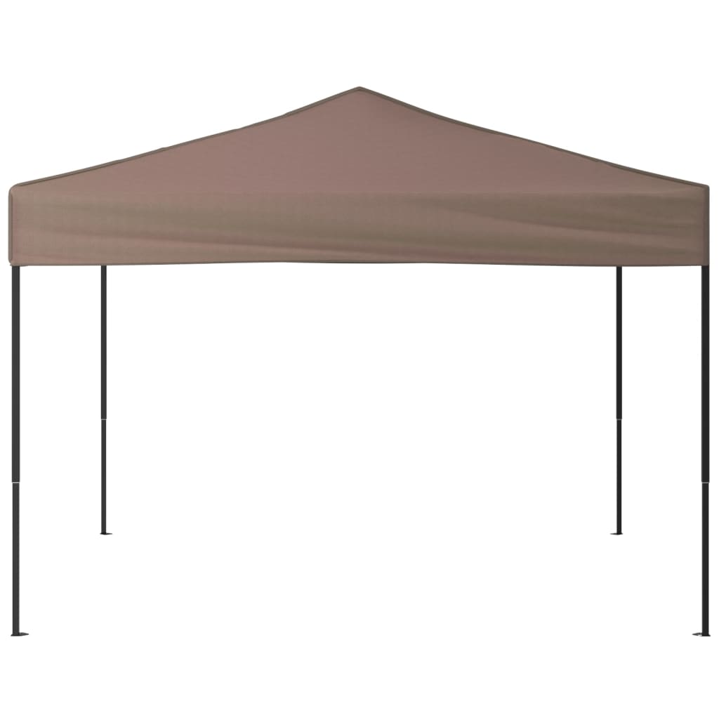 Carpa para fiestas plegable 3x3 m gris parduzco