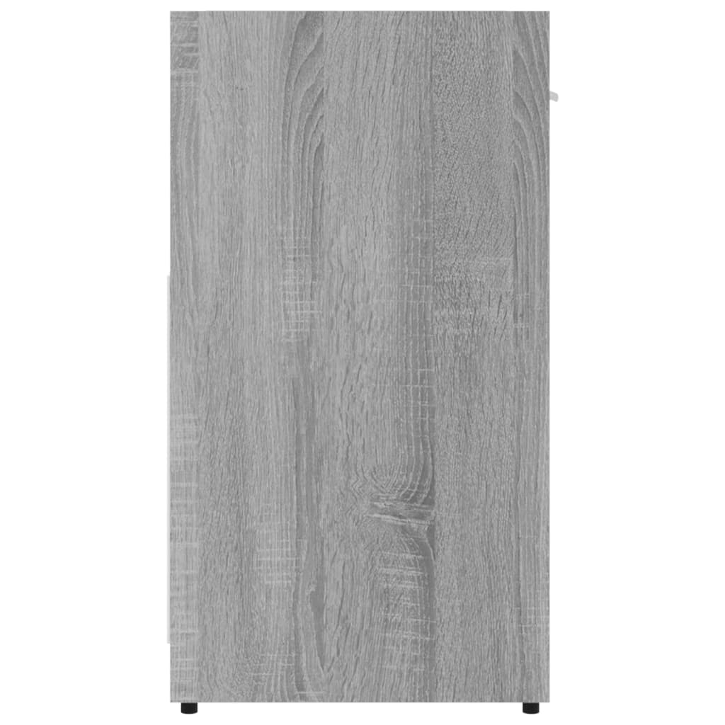 Bathroom cabinet 60x33x60 cm sonoma wood gray