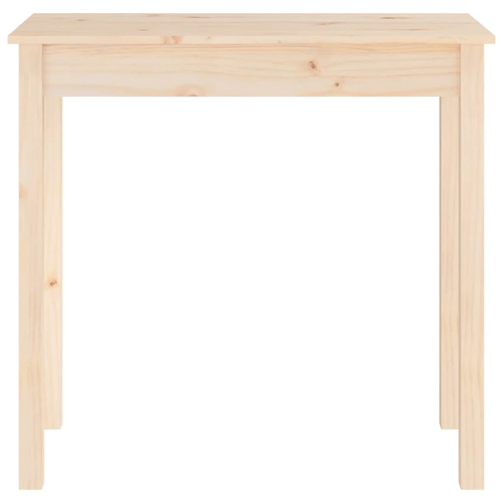 Mesa consola 80x40x75 cm madeira de pinho maciça