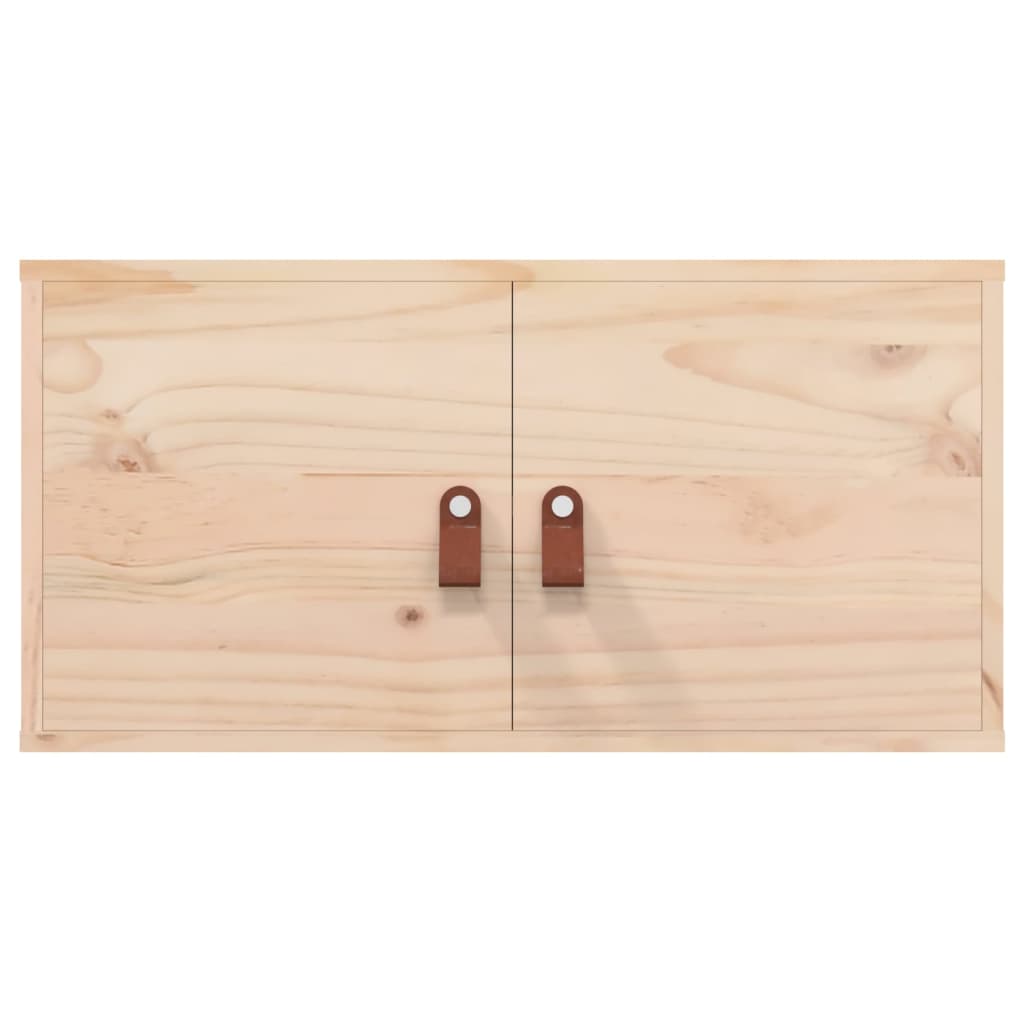 Armário de parede 60x30x30 cm madeira de pinho maciça