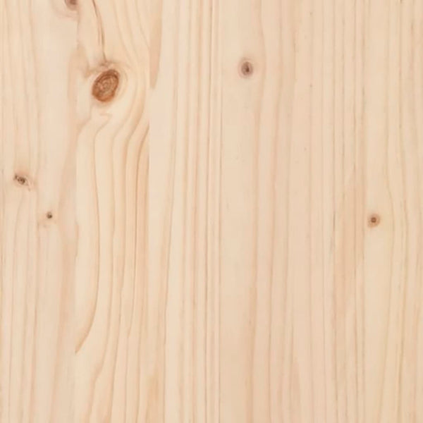 Armário de parede 80x30x30 cm madeira de pinho maciça