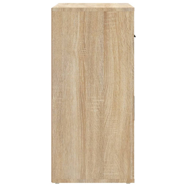 Aparador 80x33x70 cm madeira processada cor carvalho sonoma