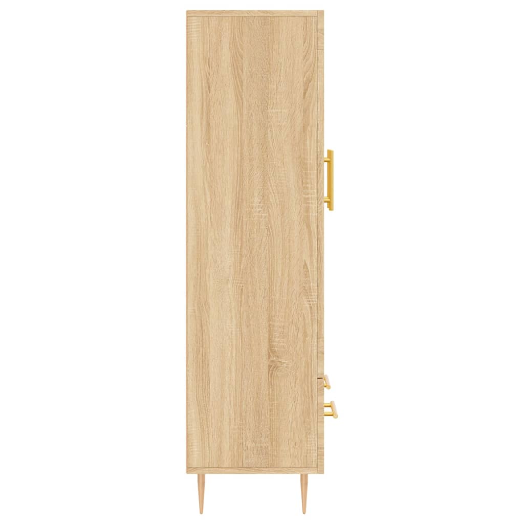 Armário alto derivados de madeira 69,5x31x115cm carvalho sonoma