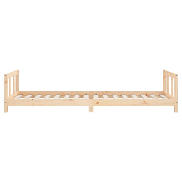 Estrutura de cama infantil 90x200 cm pinho maciço