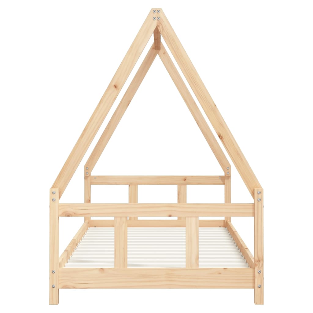 Children's bed frame 90x200 cm solid pine