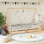 Children's bed frame with drawers 80x200 cm solid pine