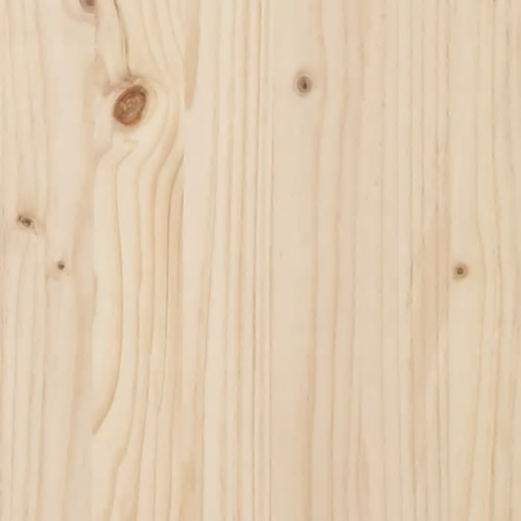 Estructura de cama infantil 80x200 cm madera maciza de pino