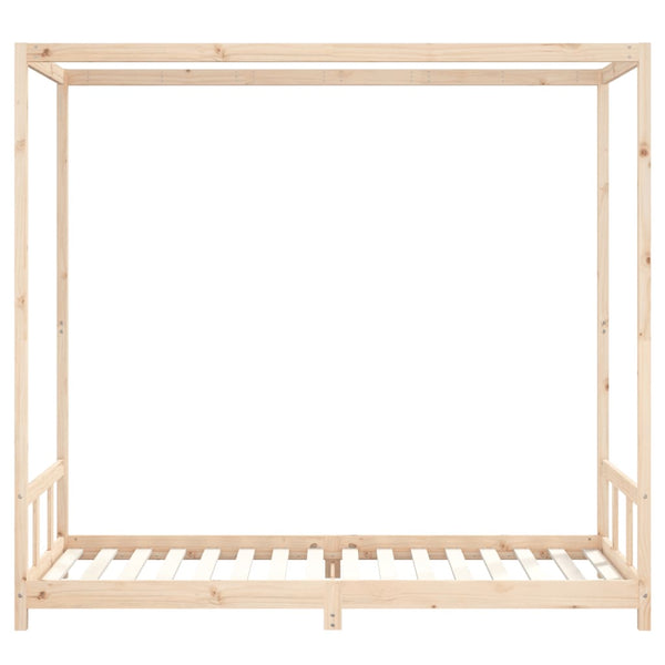 Children's bed frame 90x200 cm solid pine