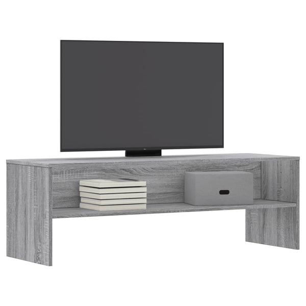 Móvel de TV 120x40x40 cm derivados de madeira cinzento sonoma