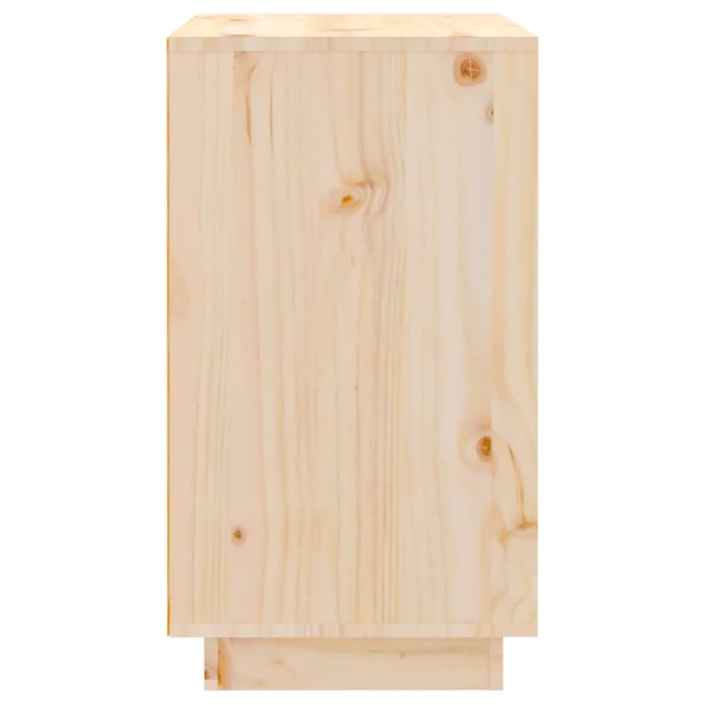Wine rack 55.5x34x61 cm solid pine wood