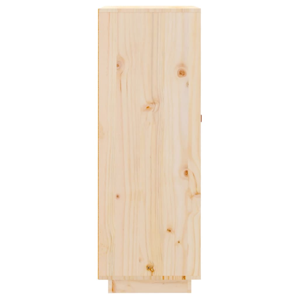 Wine rack 45x34x100 cm solid pine wood