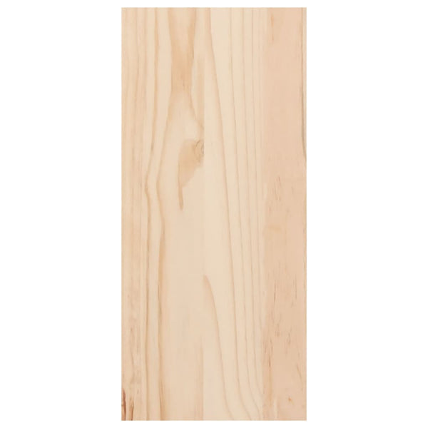 Garrafeira 56x25x56 cm madeira de pinho maciça