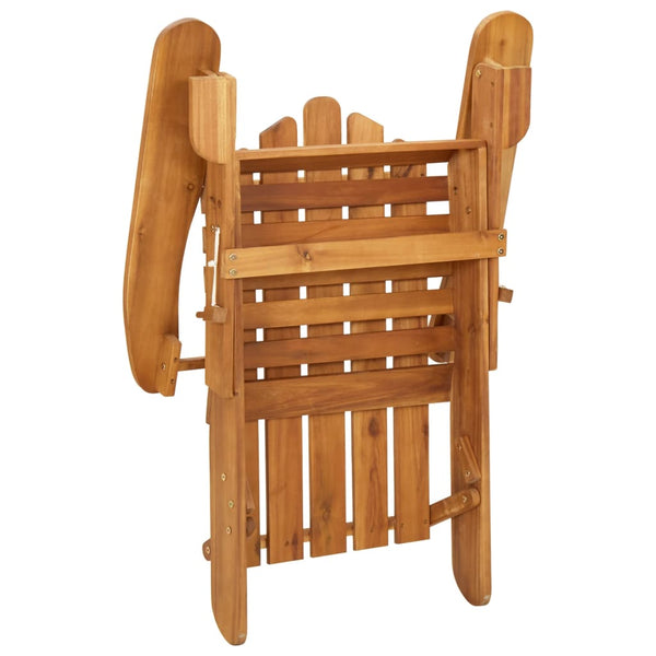 Cadeiras de jardim Adirondack 2 pcs madeira de acácia maciça