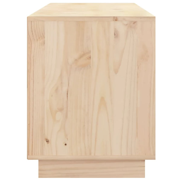 Móvel de TV 176x37x47,5 cm madeira de pinho maciça