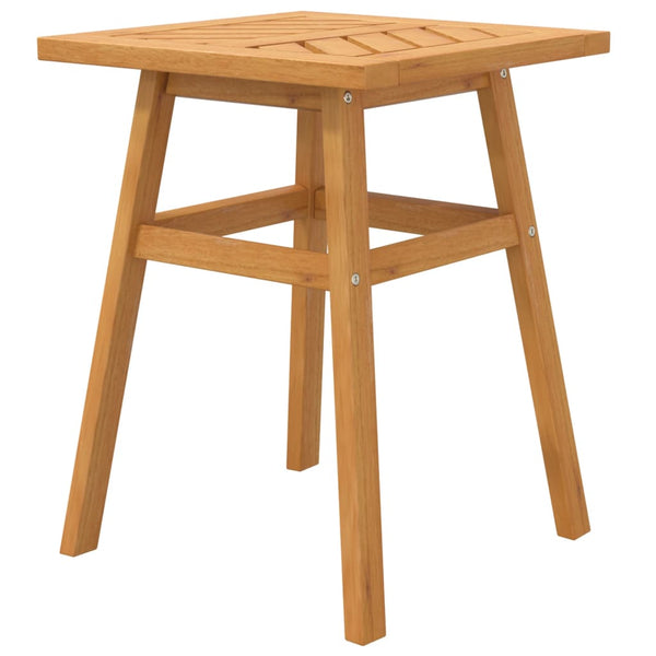 Mesa de apoio 45x45x60 cm madeira de acácia maciça