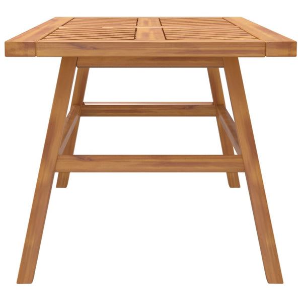 Mesa de centro 100x50x45 cm madeira de acácia maciça