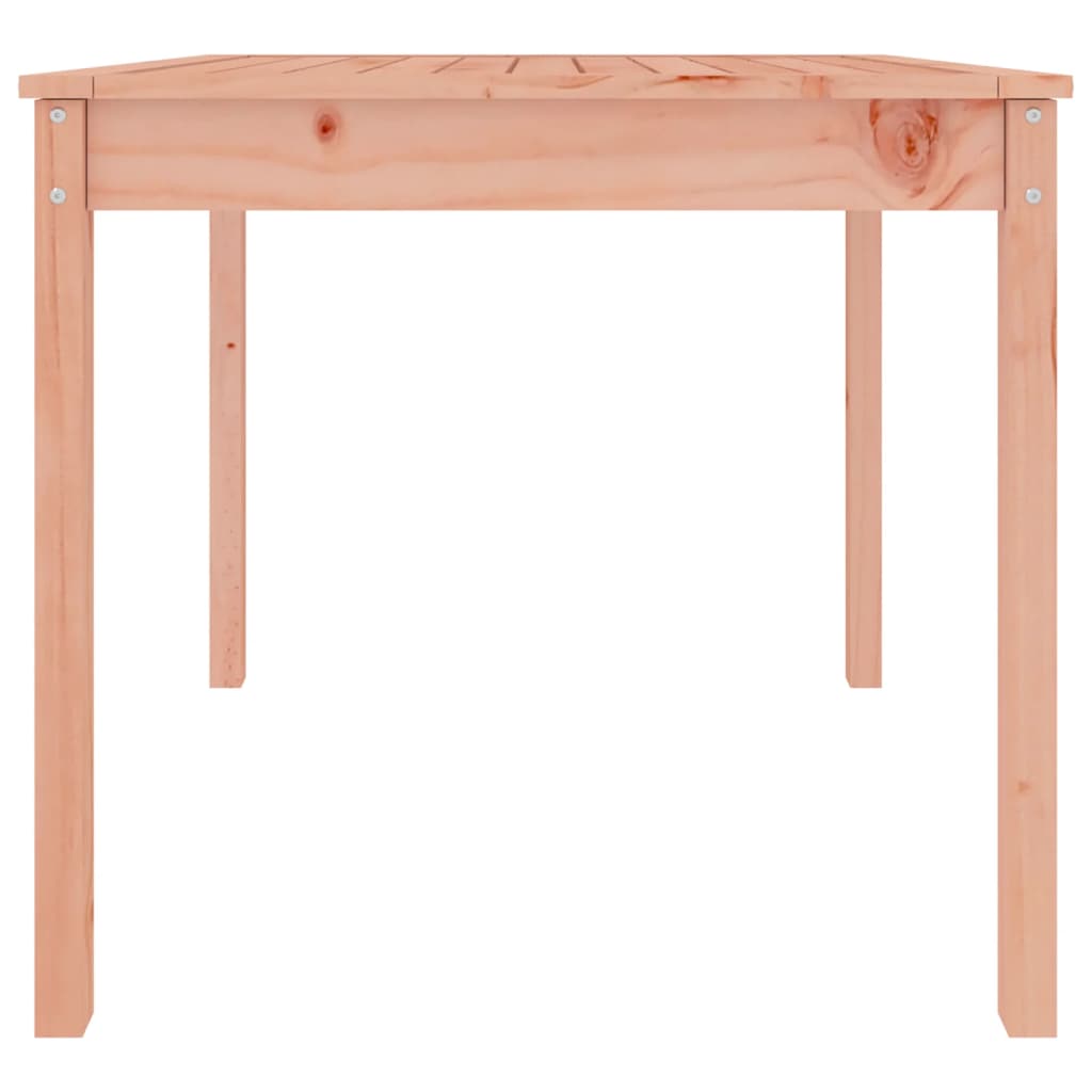 Garden table 82.5x82.5x76 cm solid douglas wood