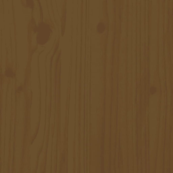 Mesa de jardim 121x82,5x76 cm pinho maciço castanho-mel
