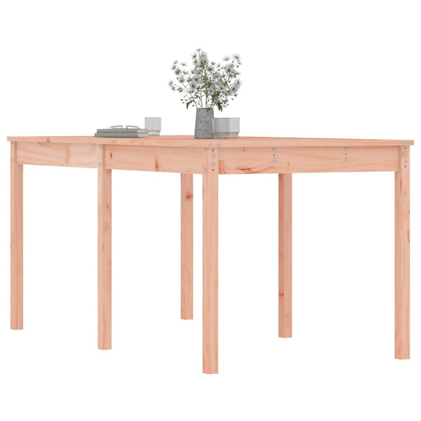 Garden table 159.5x82.5x76 cm solid douglas wood