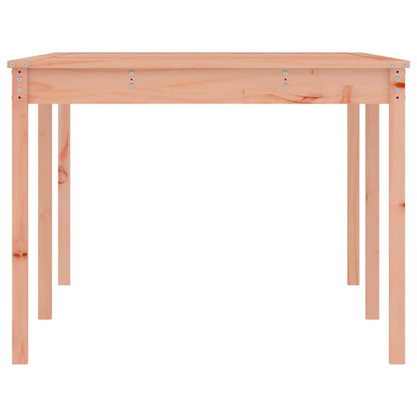 Mesa de jardín 203,5x100x76 cm madera maciza de douglas