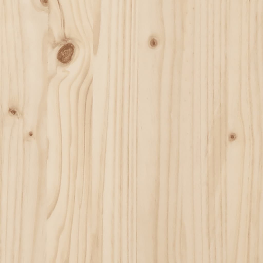 Mesa de jardín 121x82,5x110 cm madera maciza de pino